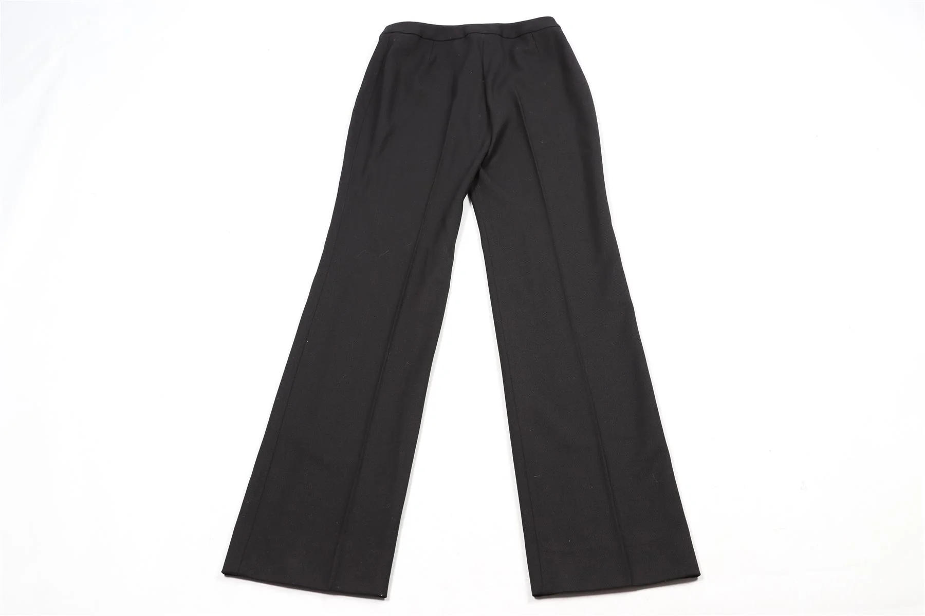 VERSACE VINTAGE WOOL STRAIGHT LEG PANTS IT 38 UK 6 - Image 5