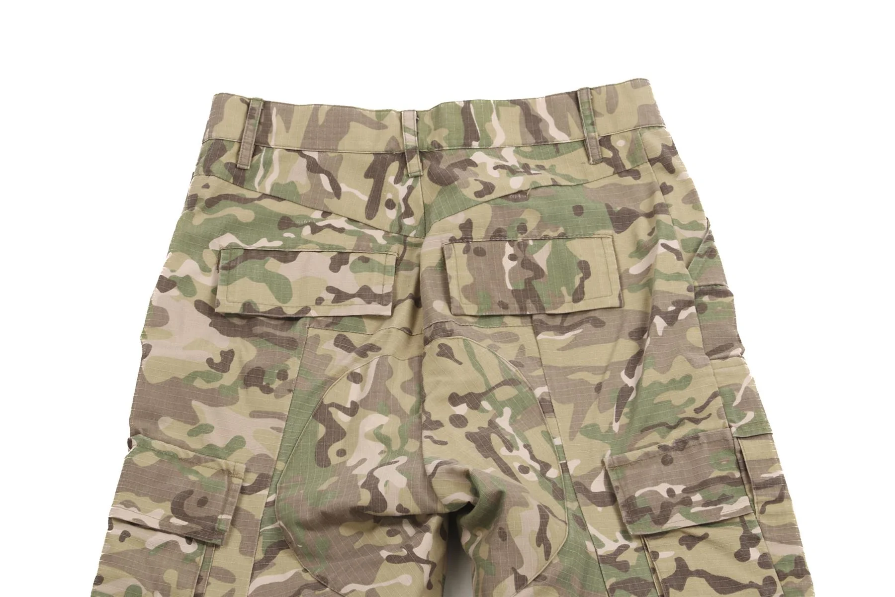 VETEMENTS GREEN COTTON TAPERED PANTS MEDIUM - Image 5