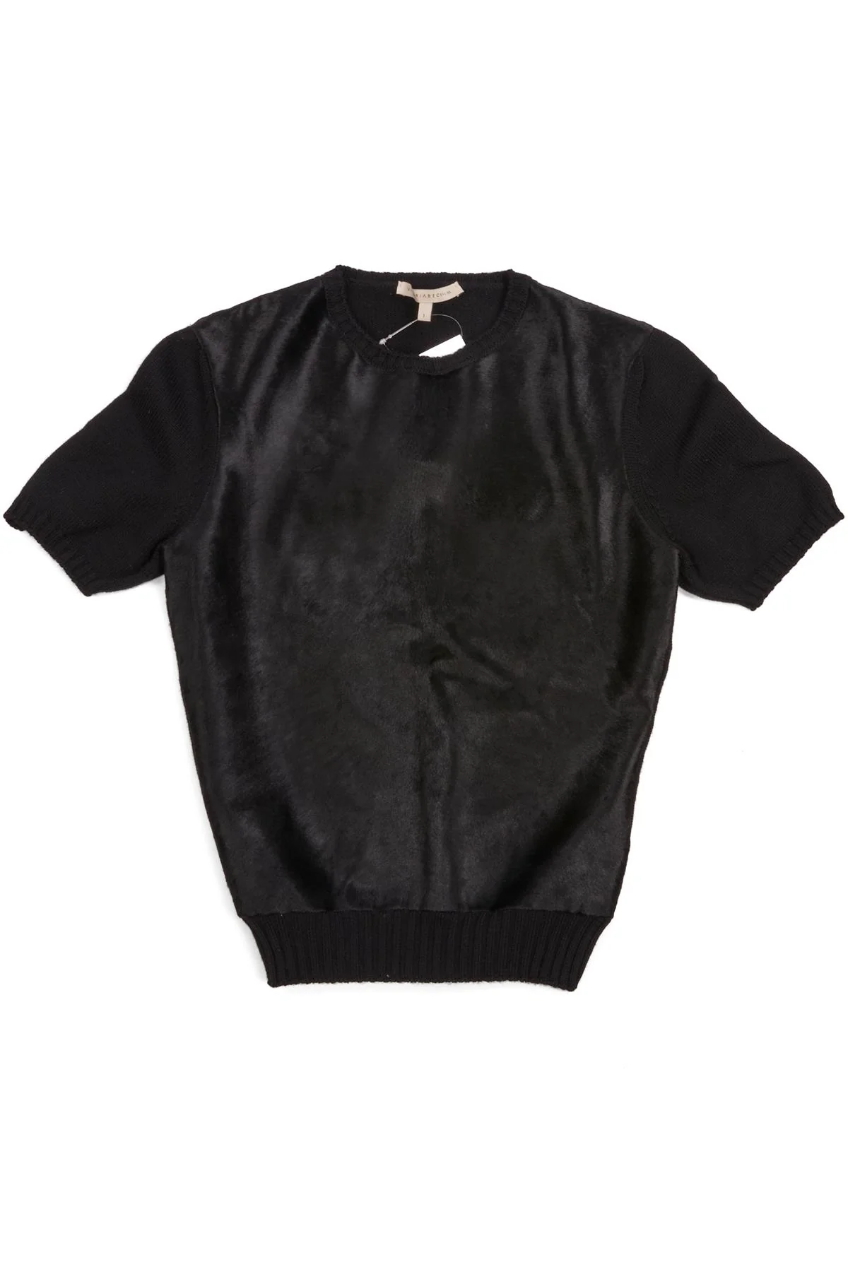 VICTORIA BECKHAM BLACK WOOL SWEATER UK 6