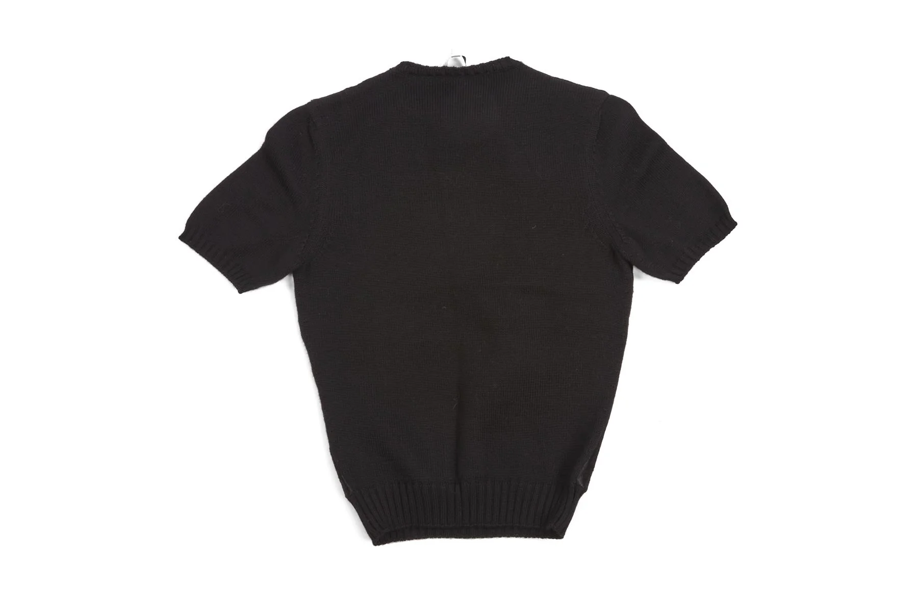 VICTORIA BECKHAM BLACK WOOL SWEATER UK 6 - Image 4