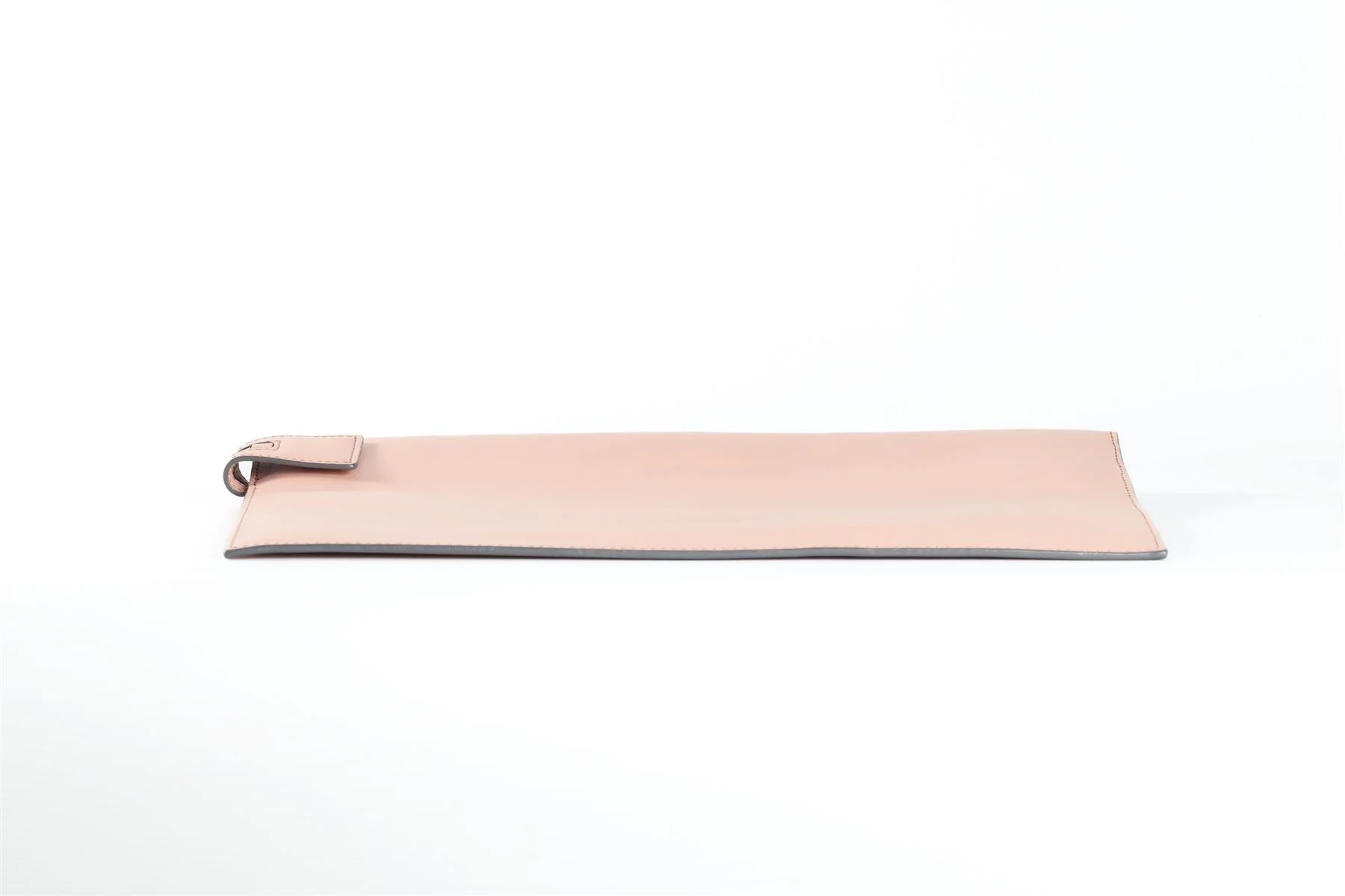 VICTORIA BECKHAM PINK LEATHER CLUTCH - Image 7