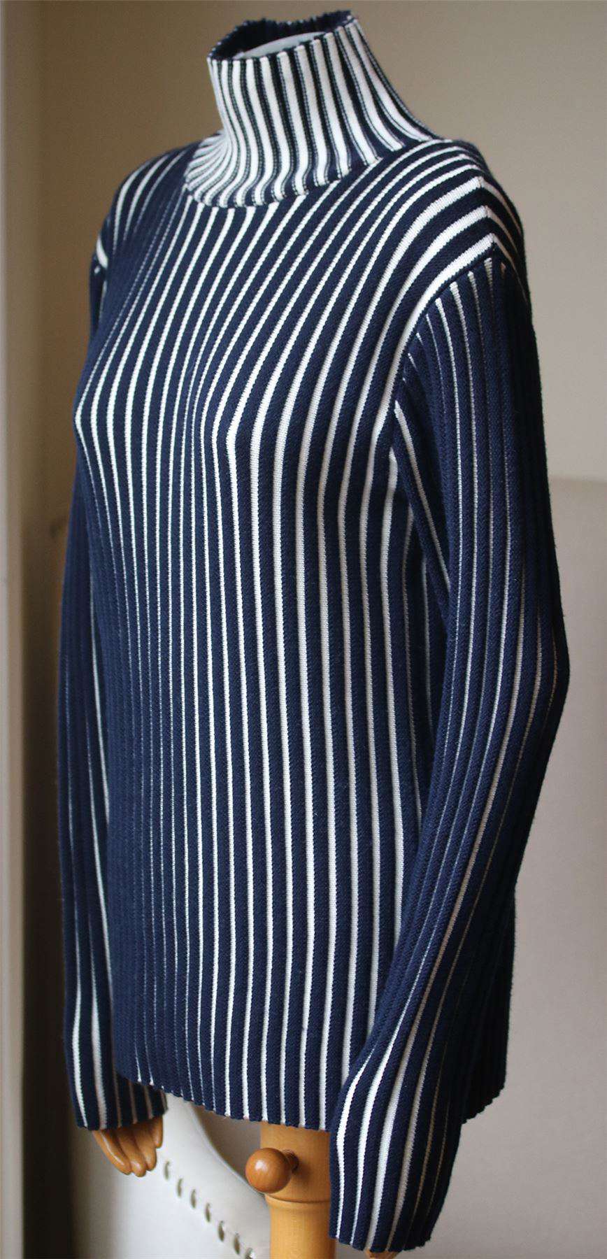 VICTORIA VICTORIA BECKHAM STRUCTURED TURTLENECK SWEATER UK 12 - Image 4