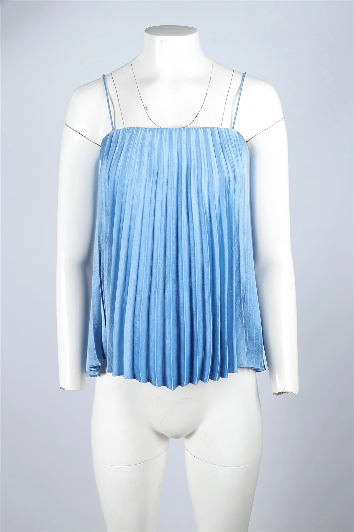 VINCE BLUE SATIN TOP SMALL - Image 2
