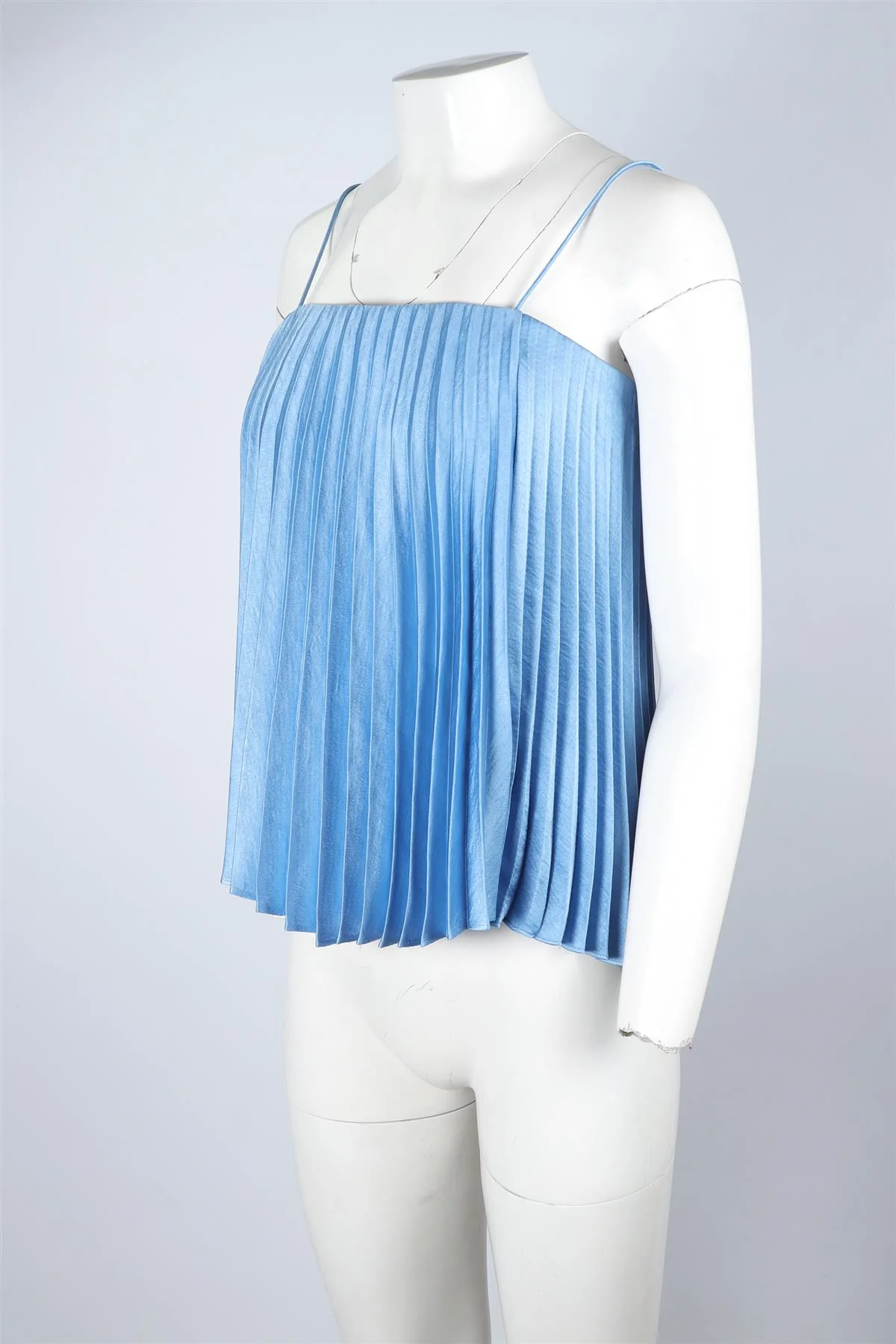 VINCE BLUE SATIN TOP SMALL - Image 3