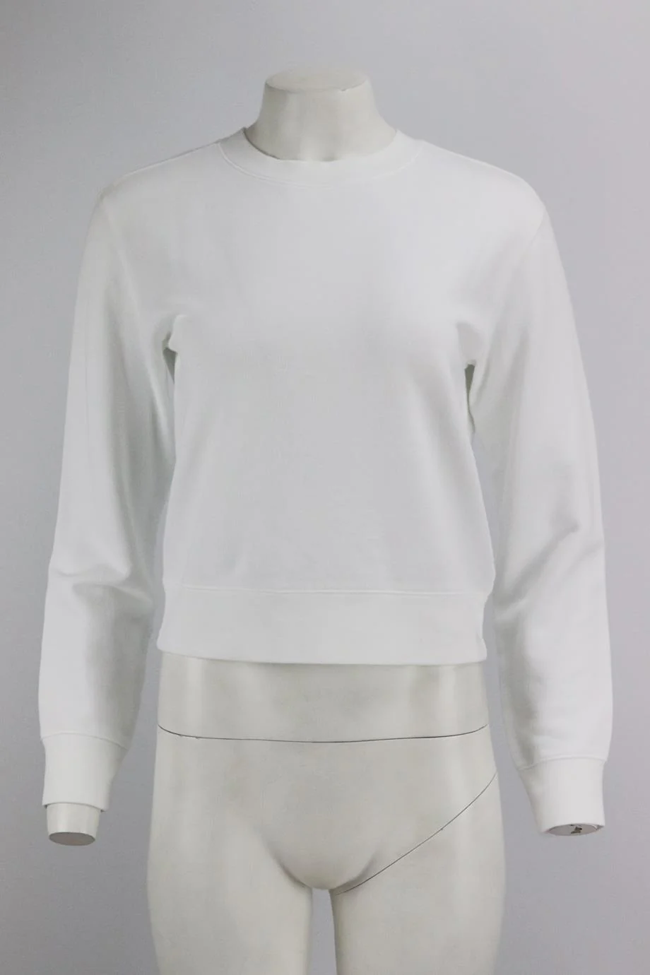 VINCE COTTON JERSEY SWEATSHIRT SMALL - Image 2