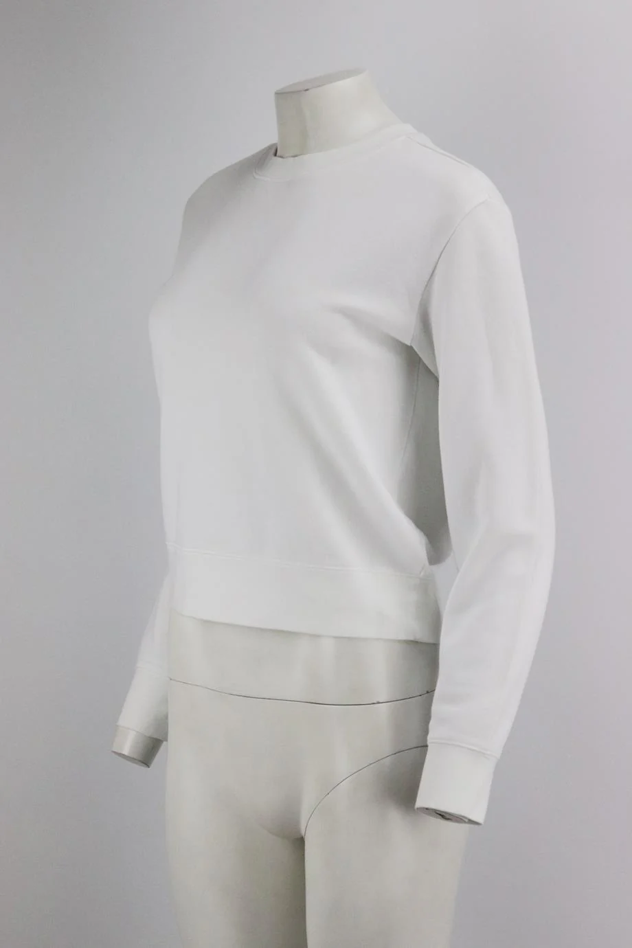 VINCE COTTON JERSEY SWEATSHIRT SMALL - Image 3