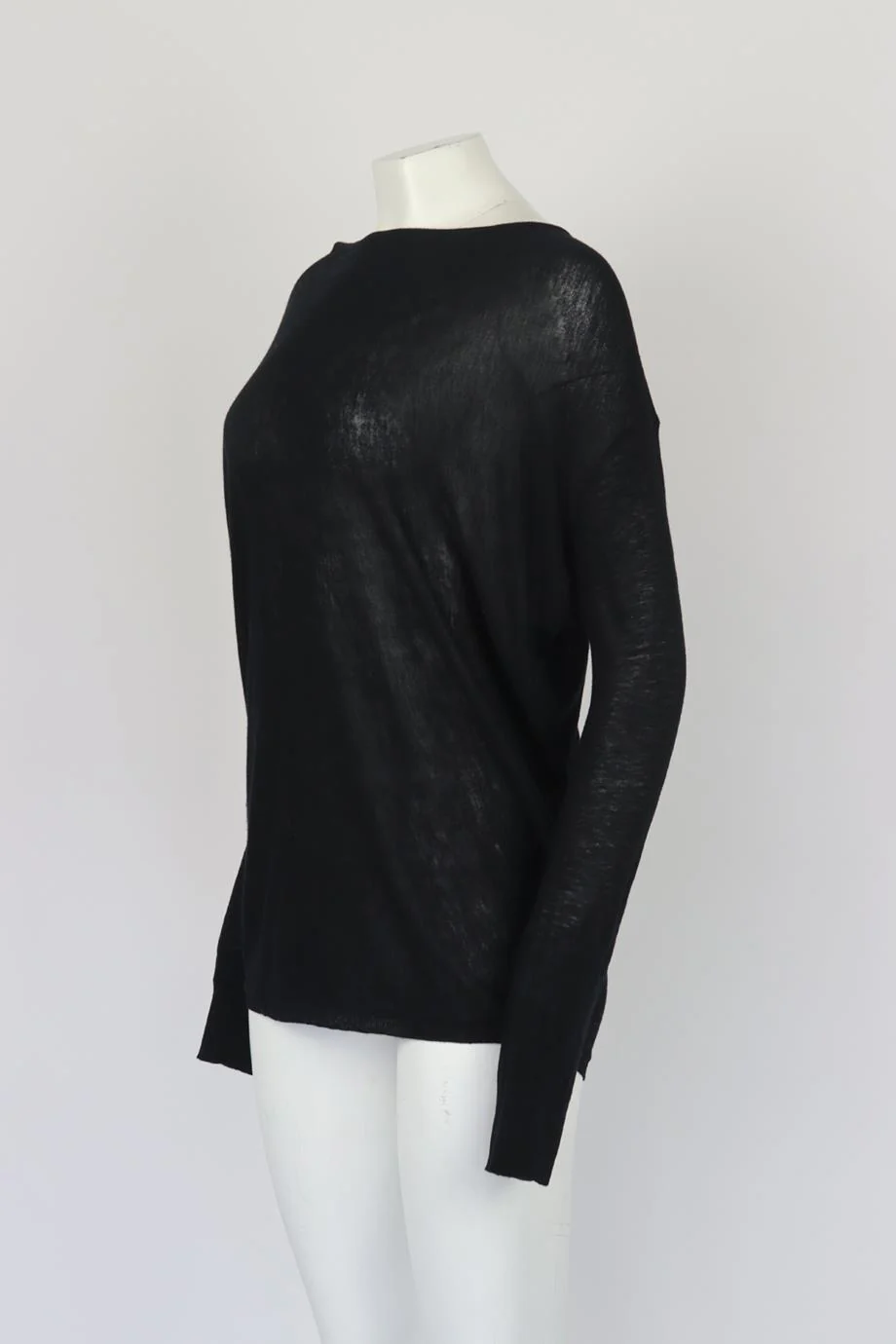 VINCE DRAPED WOOL BLEND SWEATER SMALL - Image 2