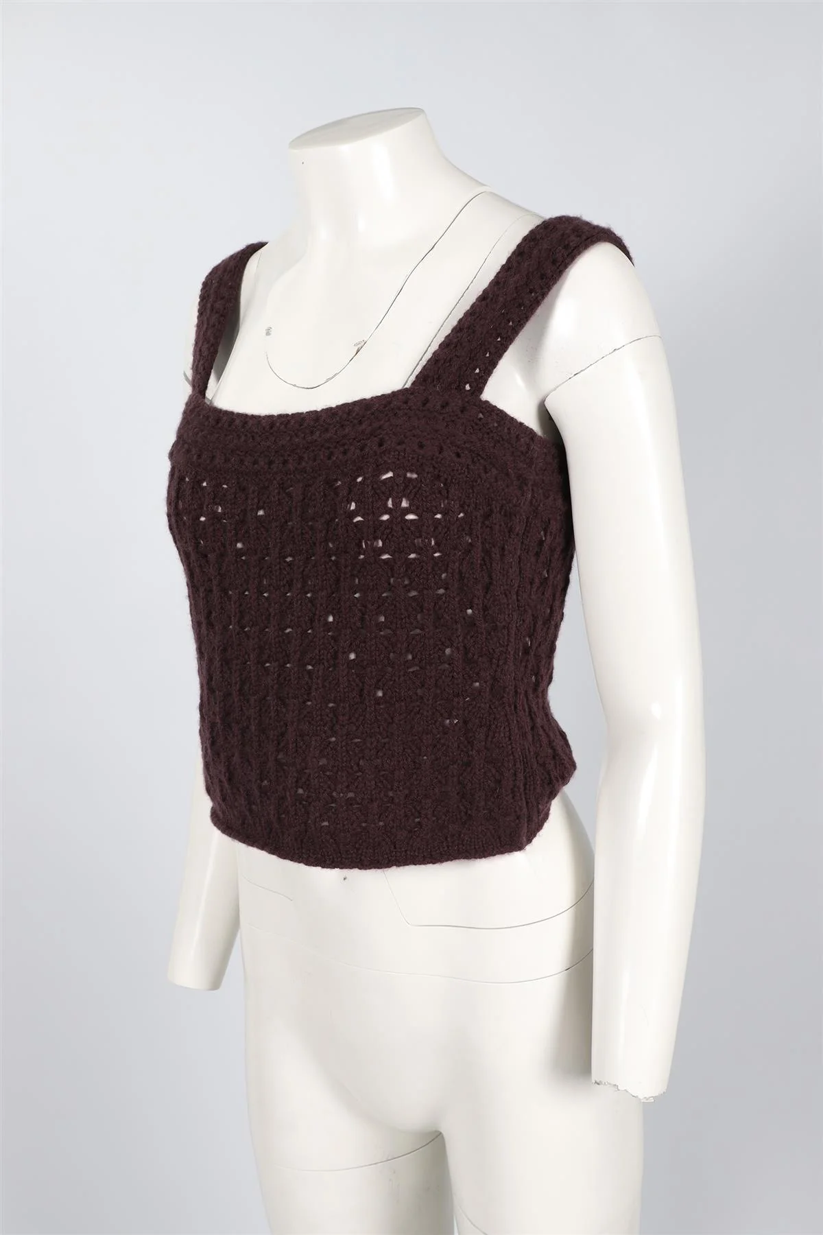 VINCE PURPLE CASHMERE TOP SMALL - Image 3