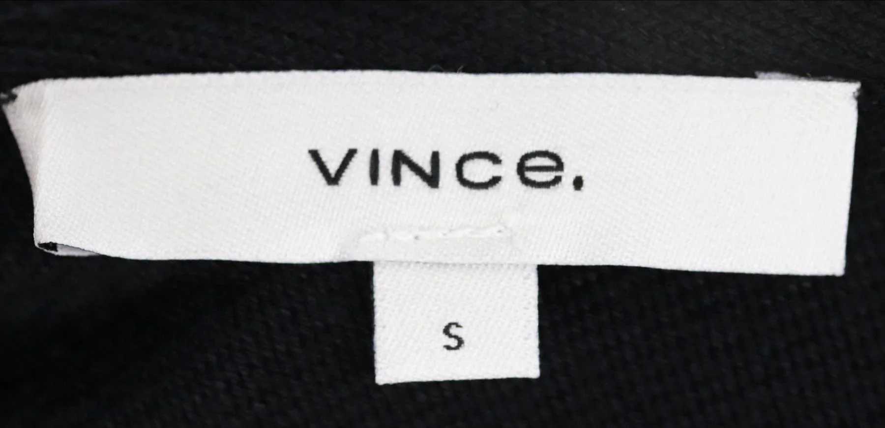 VINCE RIBBED COTTON BLEND VEST SMALL - Image 5