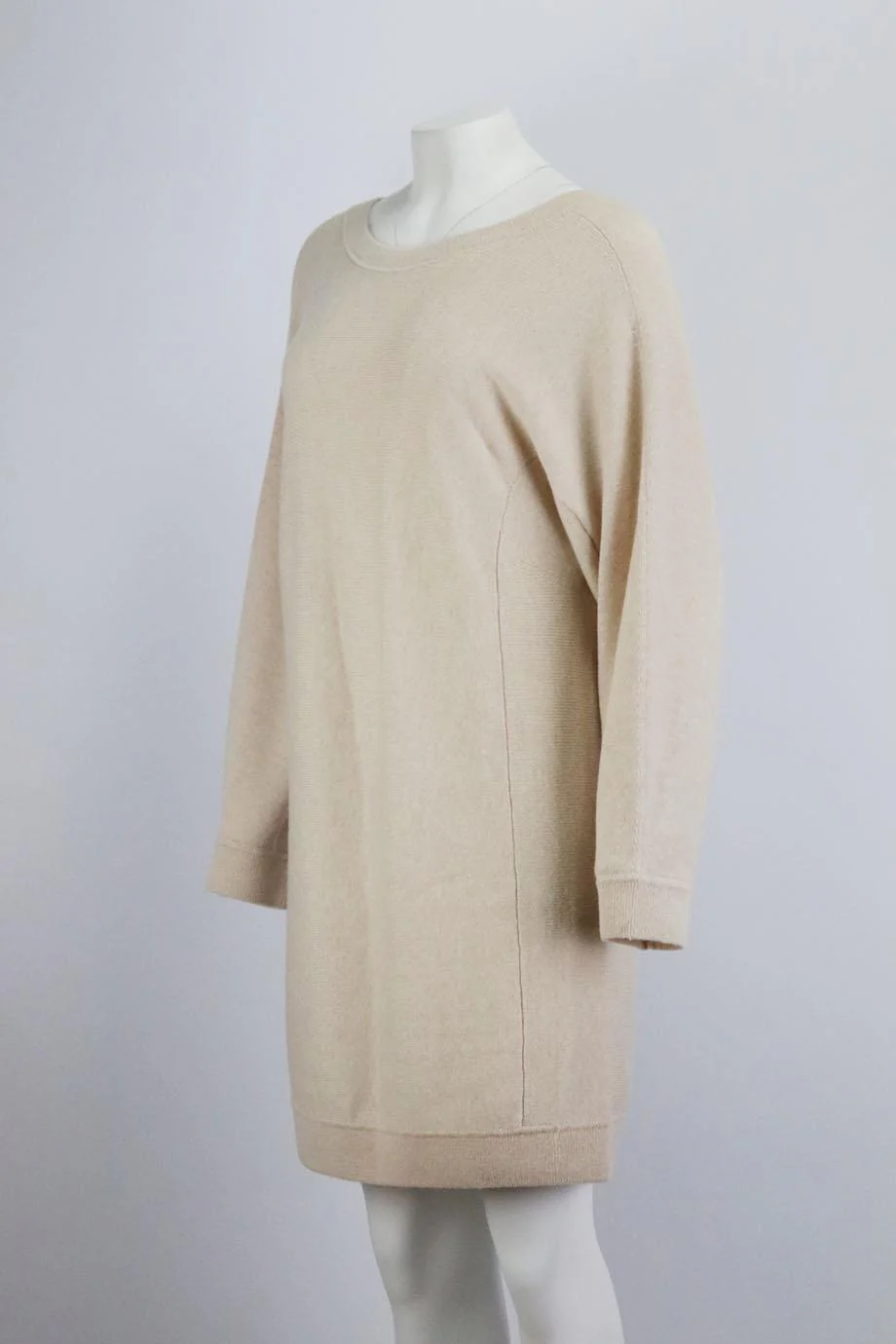 VINCE WOOL AND CASHMERE BLEND DRESS LARGE - Image 3