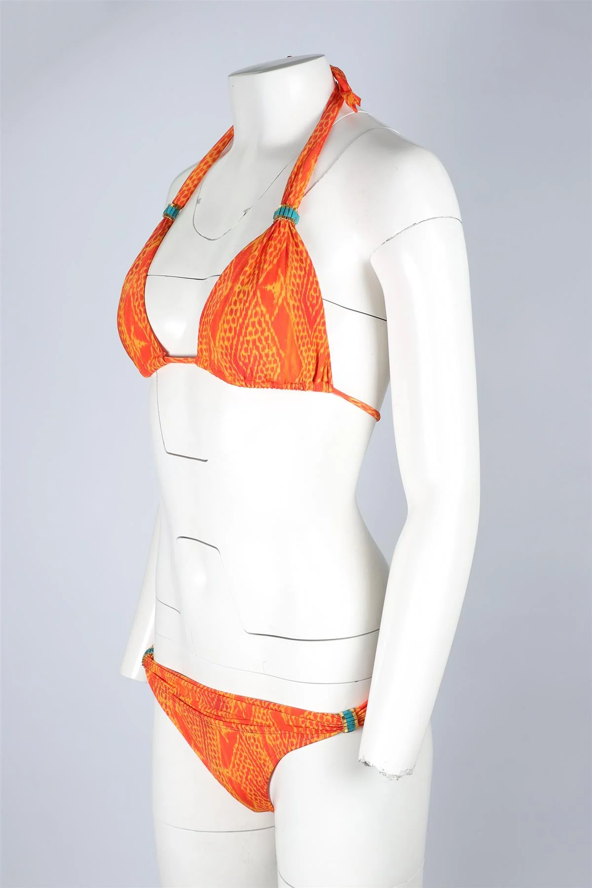 VIX PAULA HERMANNY ORANGE BIKINI MEDIUM - Image 3