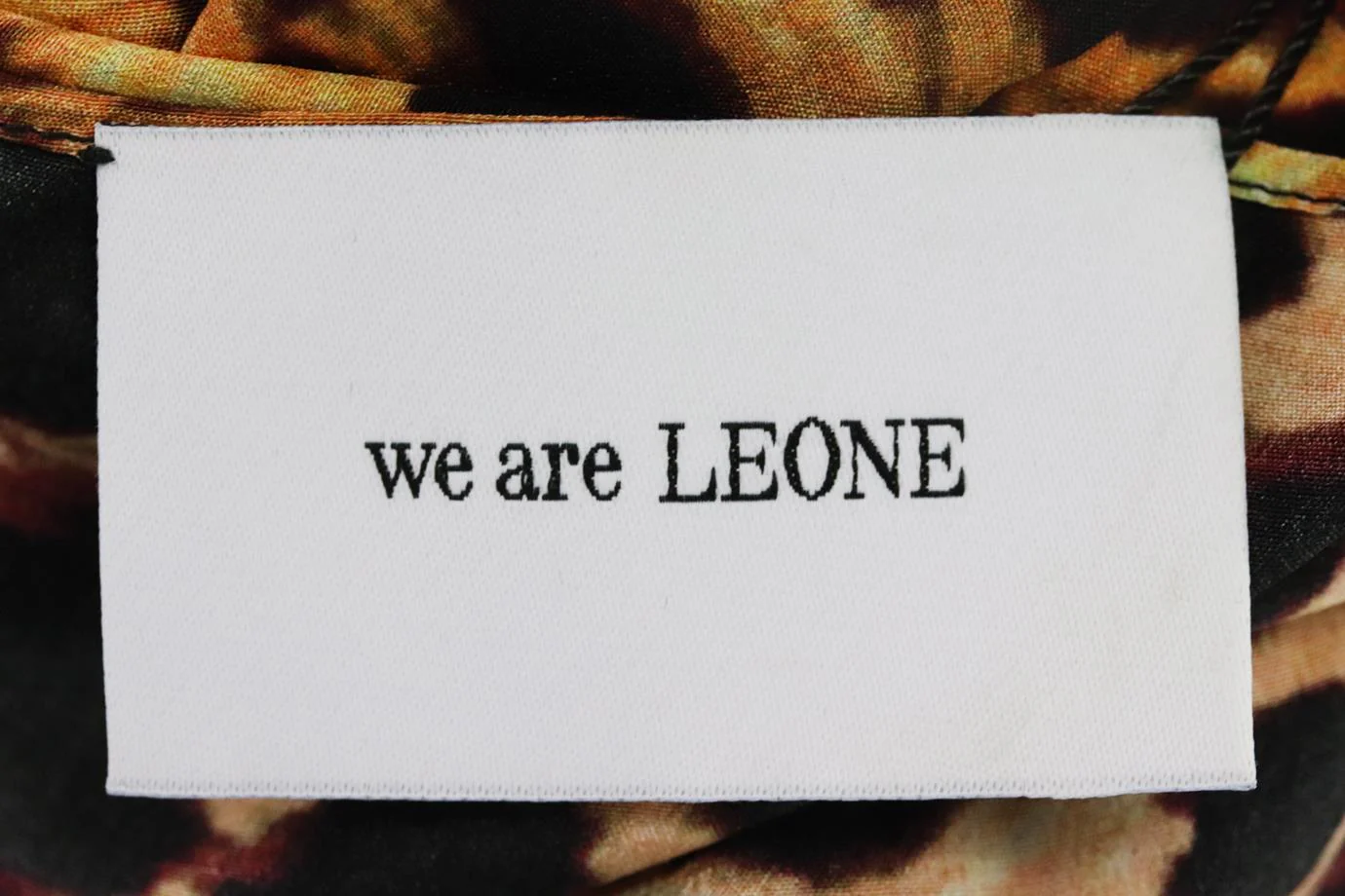 WE ARE LEONE LEOPARD PRINT SILK ROBE SMALL - Image 5