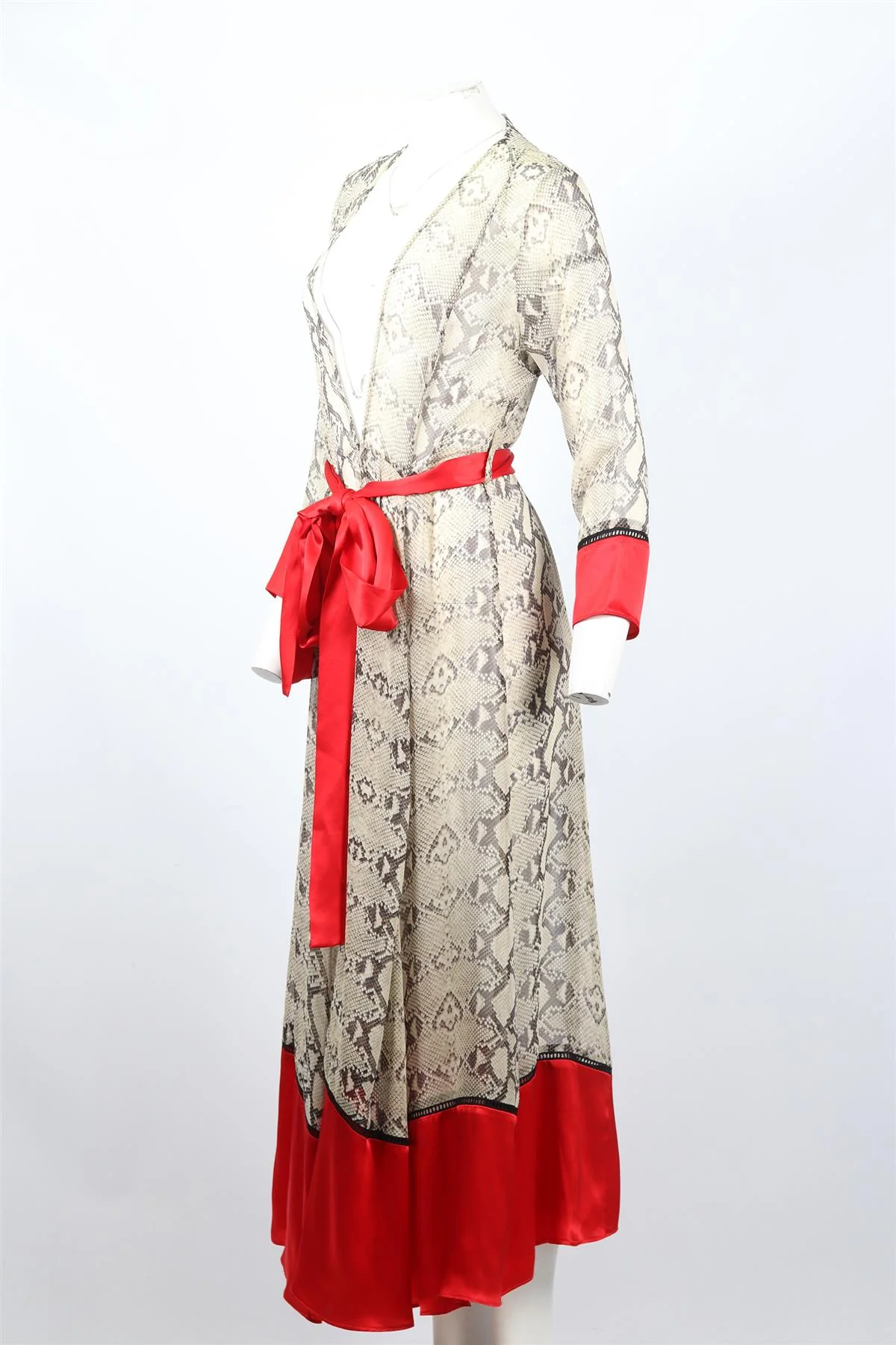 WE ARE LEONE SILK ROBE MEDIUM-LARGE - Image 3