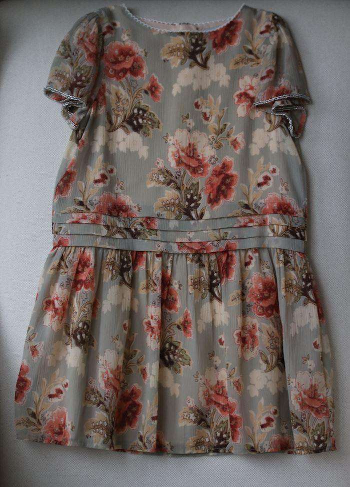 WILD & GORGEOUS GIRLS FLORAL DRESS 4-5 YEARS