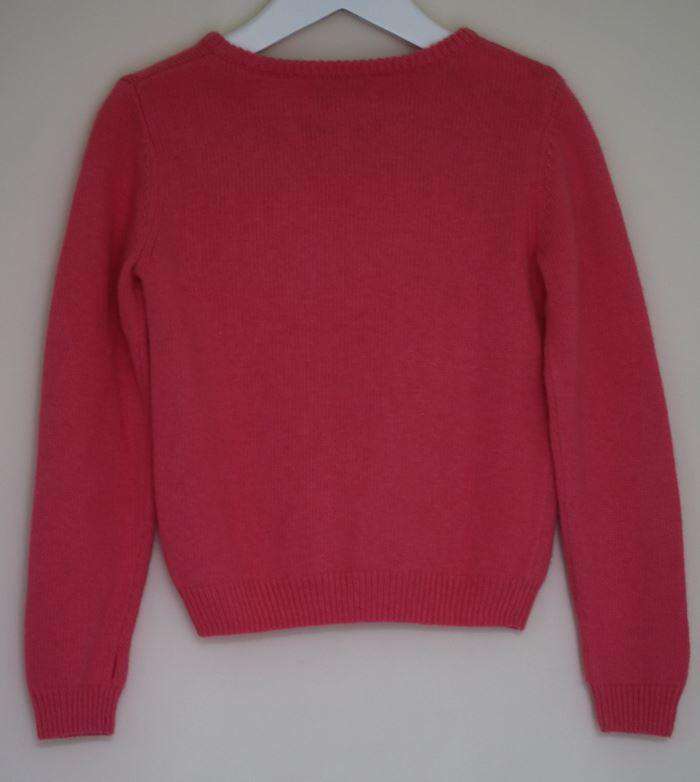 WILD & GORGEOUS GIRLS PINK SEQUIN HEART SWEATER 4-5 YEARS - Image 2