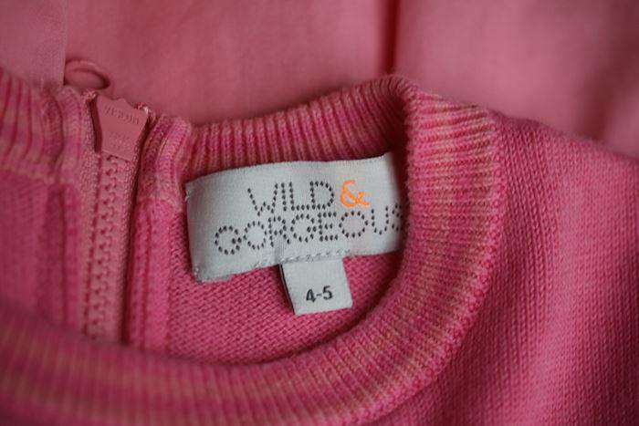 WILD & GORGEOUS GIRLS PINK WATERMELON DRESS 4-5 YEARS - Image 4
