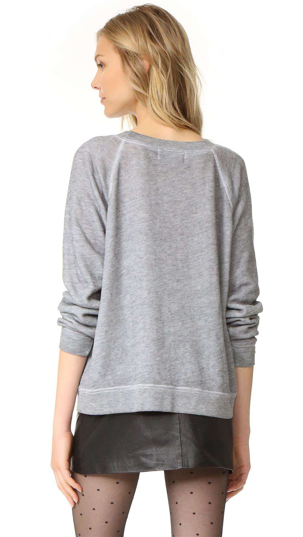 WILDFOX COUTURE I'M THE PRESENT SWEATER SMALL - Image 2