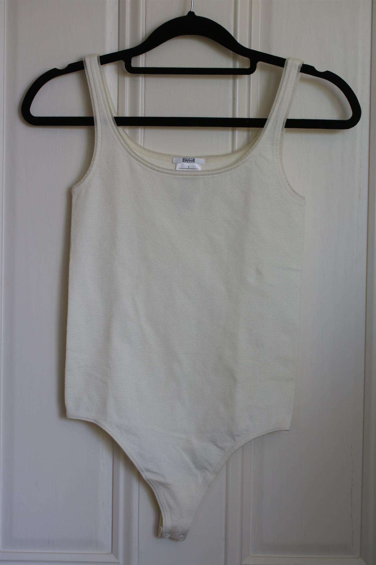WOLFORD JAMAIKA STRETCH JERSEY THONG BODYSUIT SMALL - Image 2