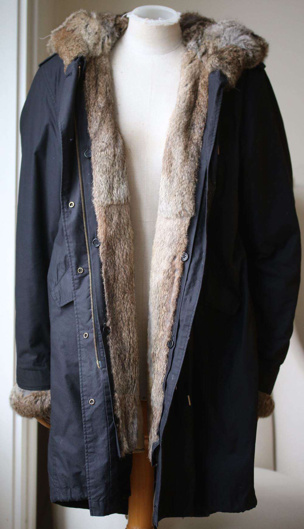 WOOLRICH LUXURY RABBIT FUR TRIMMED PARKA XLARGE - Image 4