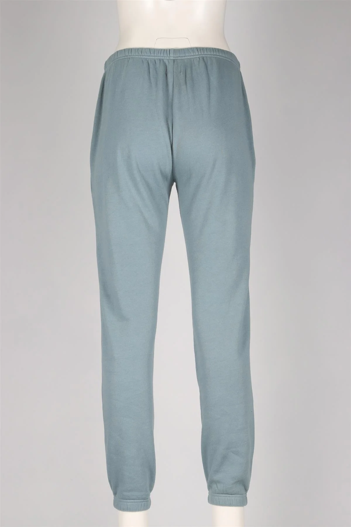 WSLY BLUE COTTON BLEND TRACK PANTS SMALL - Image 4