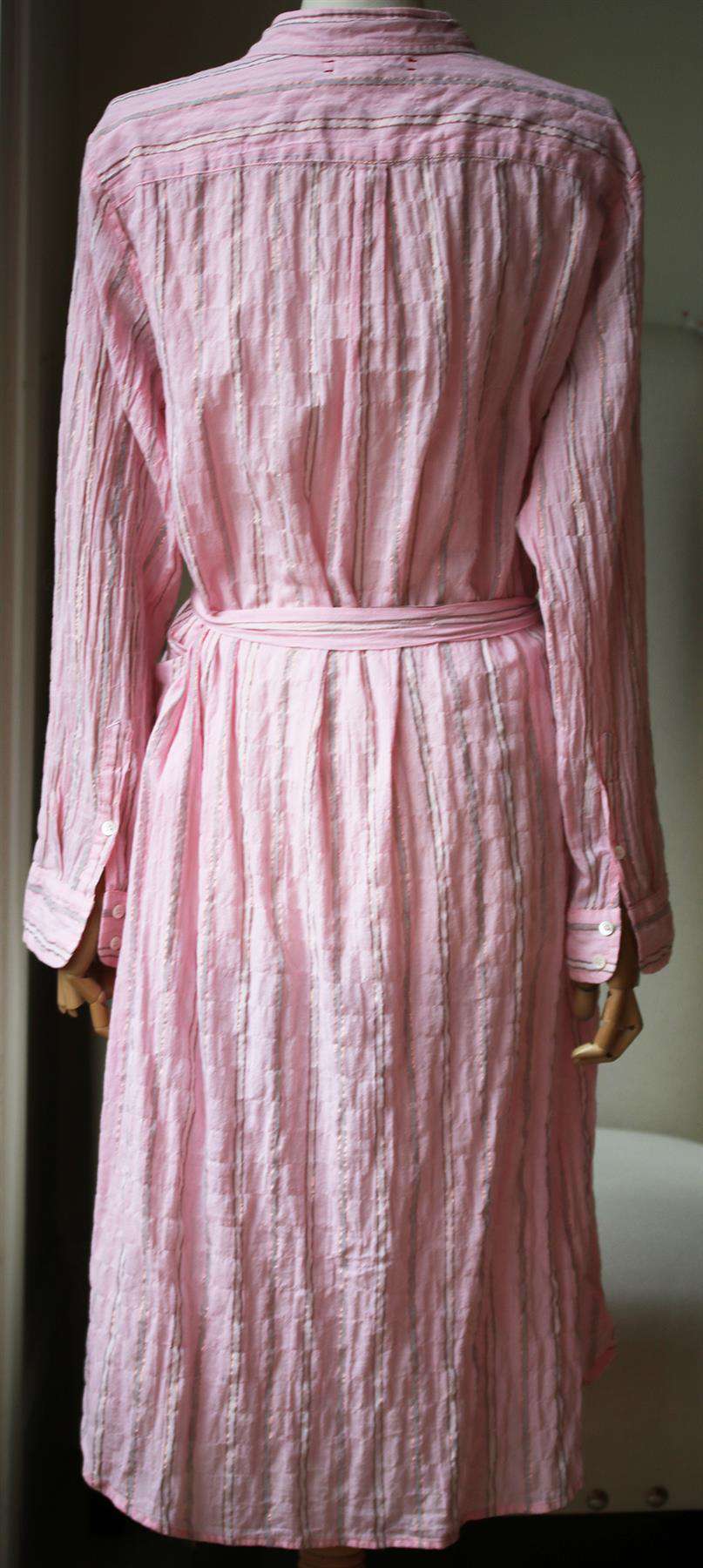 XIRENA COTTON BLEND SHIRT DRESS MEDIUM - Image 3