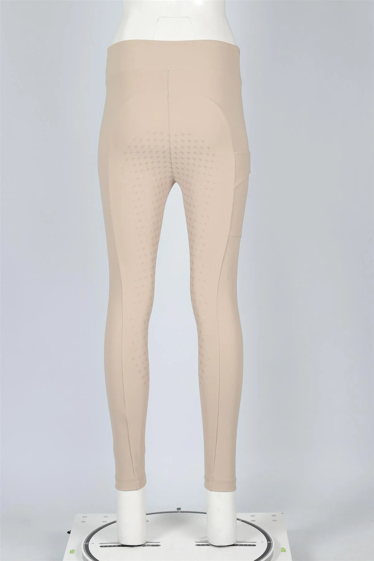 YAGYA BEIGE RIDING PANTS SMALL - Image 4