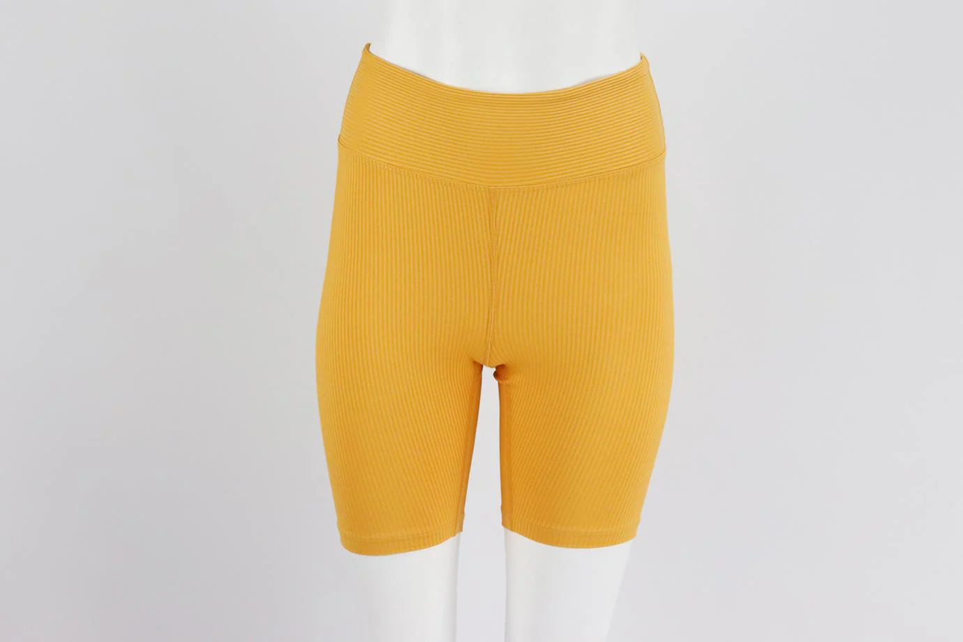 YEAR OF OURS + BANDIER RIBBED STRETCH BIKER SHORTS SMALL - Image 2