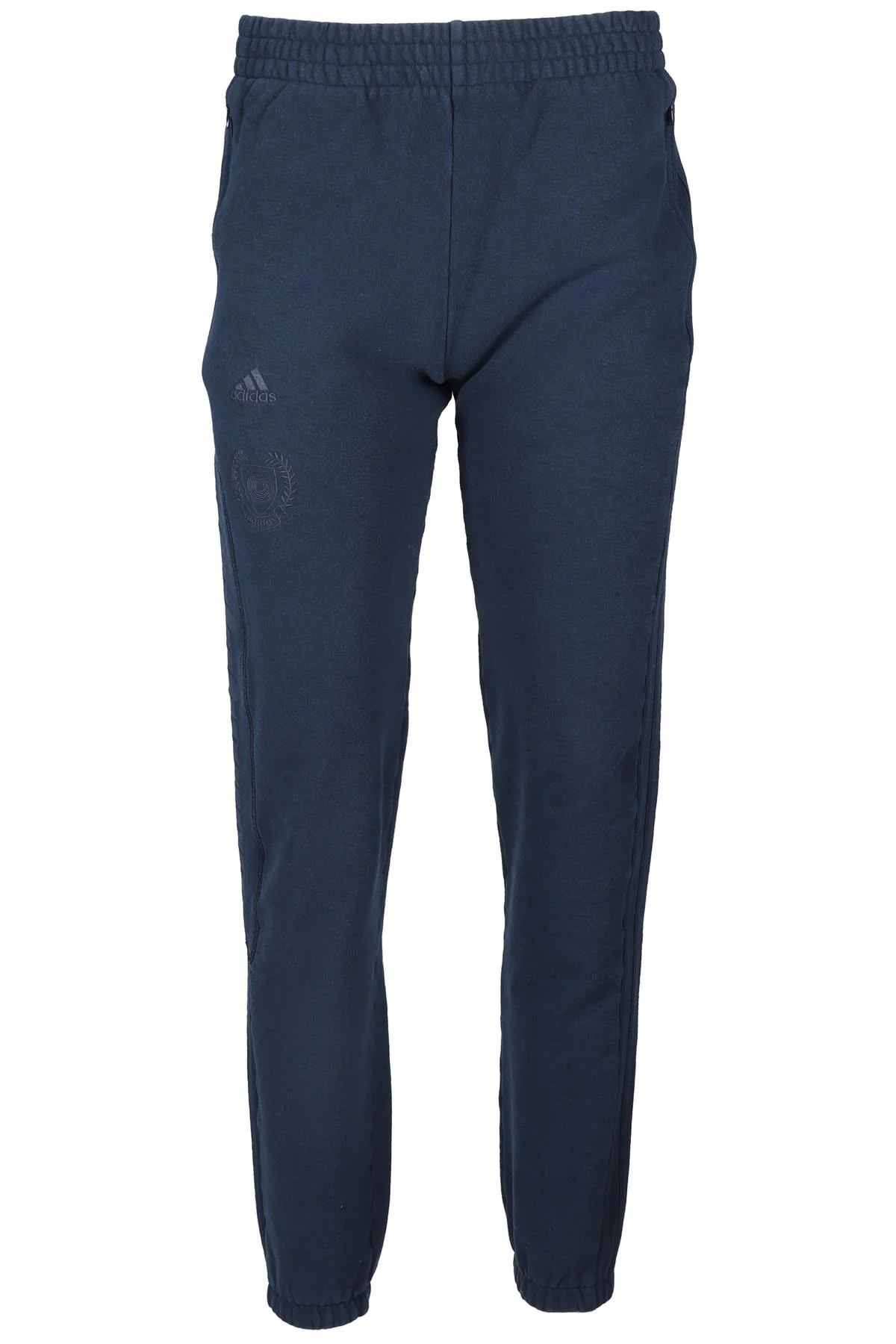 YEEZY NAVY COTTON TRACK PANTS MEDIUM