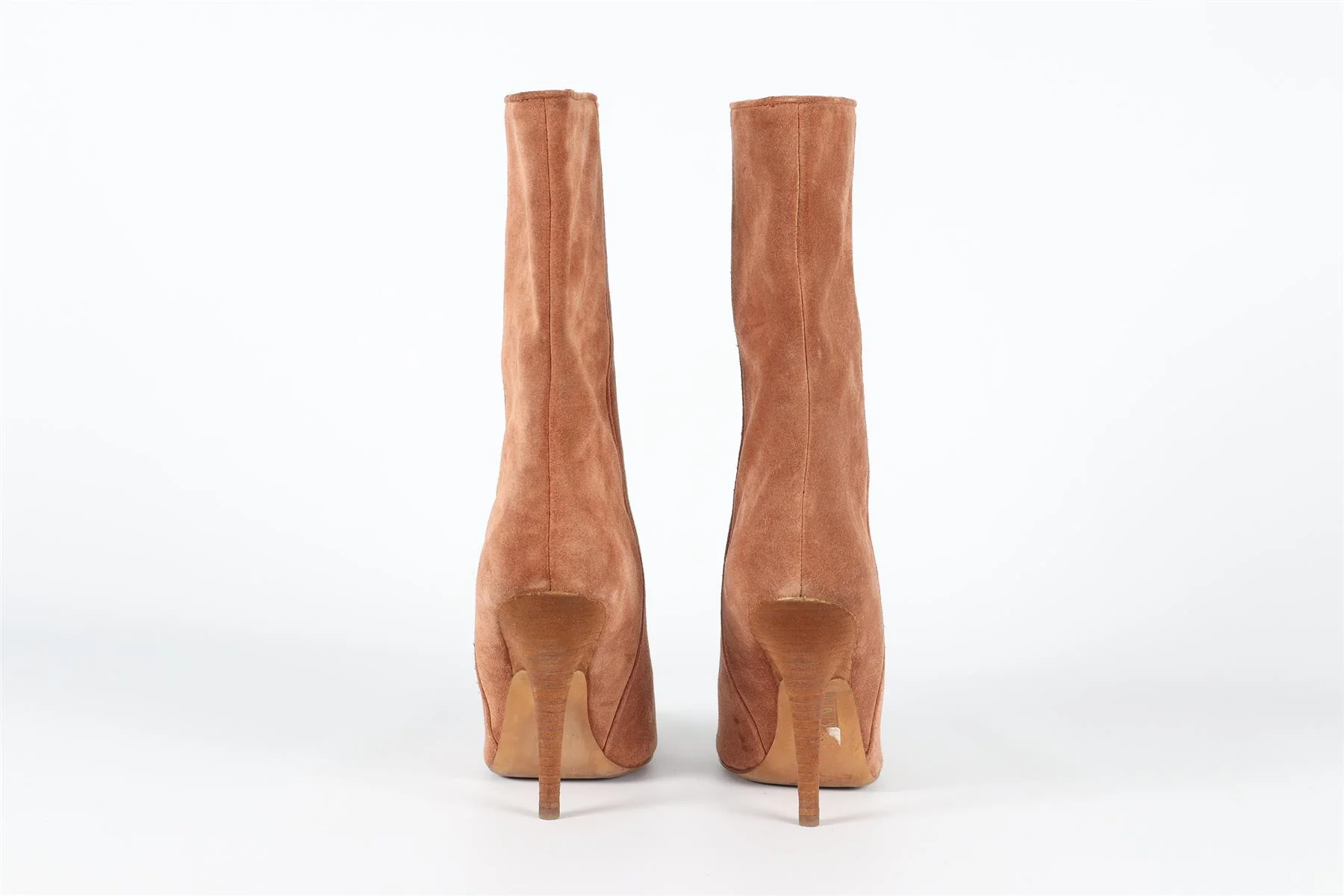YEEZY PINK SEASON 5 SUEDE ANKLE BOOTS EU 38 UK 5 US 8 - Image 4
