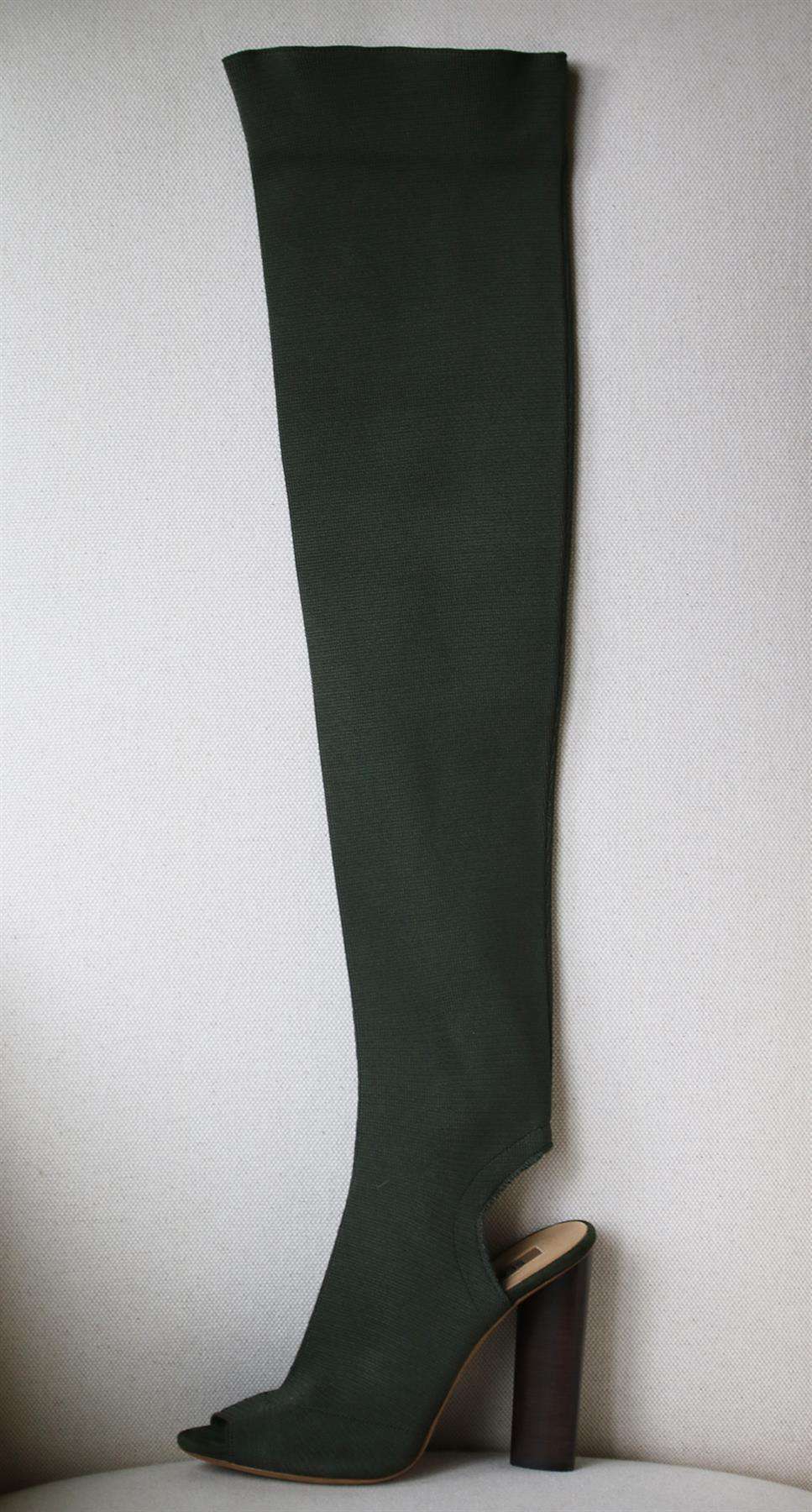 YEEZY SEASON 2 OVER THE KNEE KNIT BOOTS EU 38 UK 5 US 8 - Image 2