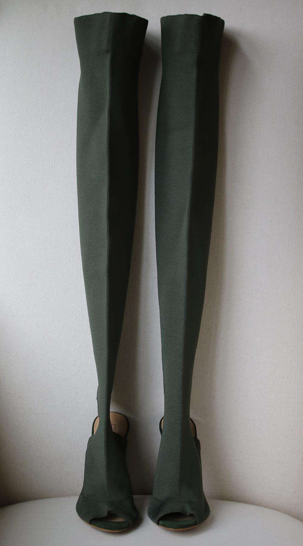 YEEZY SEASON 2 OVER THE KNEE KNIT BOOTS EU 38 UK 5 US 8 - Image 3
