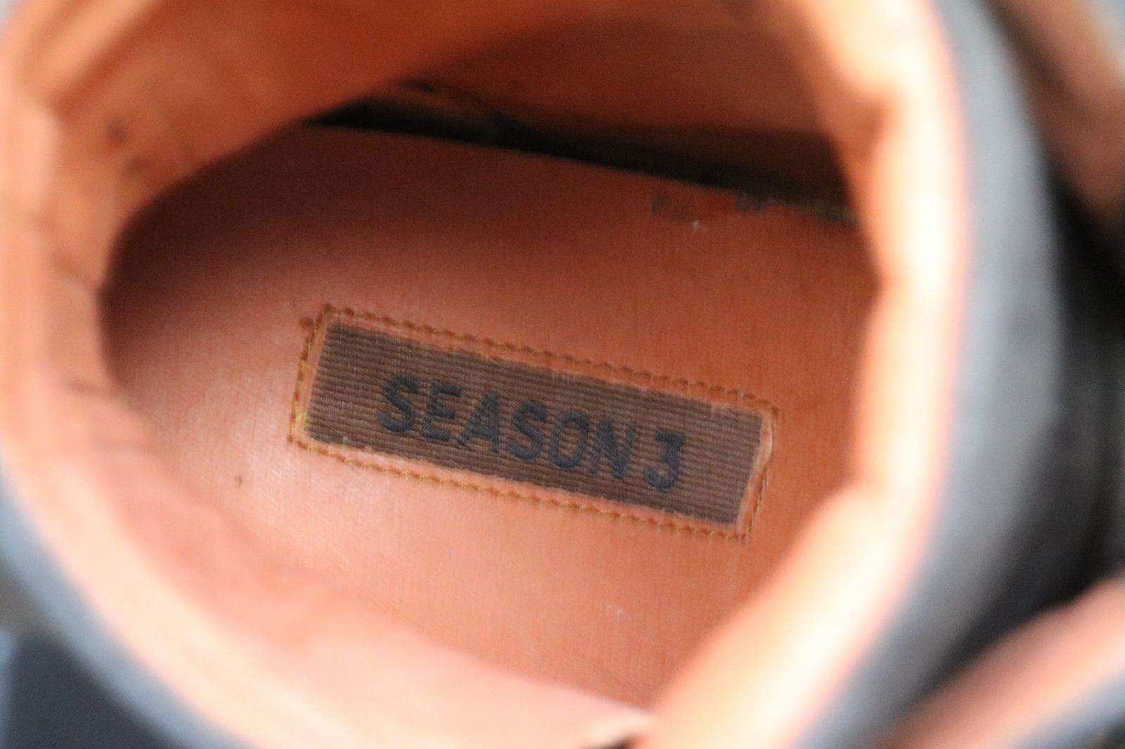 YEEZY SEASON 3 BLACK MILITARY BOOTS EU 38 UK 5 US 8 - Image 8