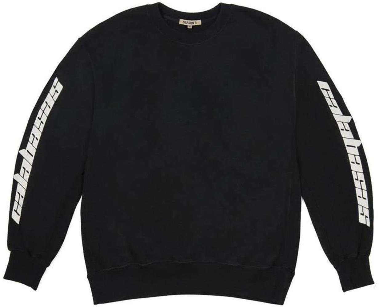 YEEZY SEASON 4 CALABASAS CREW NECK SWEATSHIRT MEDIUM