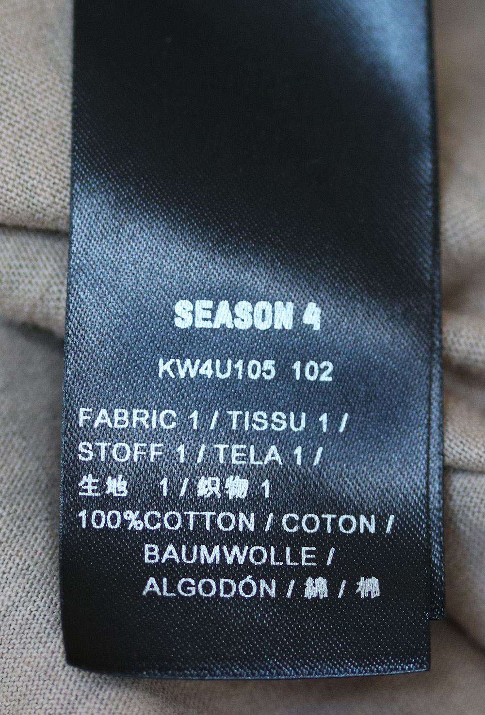 YEEZY SEASON 4 CAMO COTTON T-SHIRT MEDIUM - Image 7