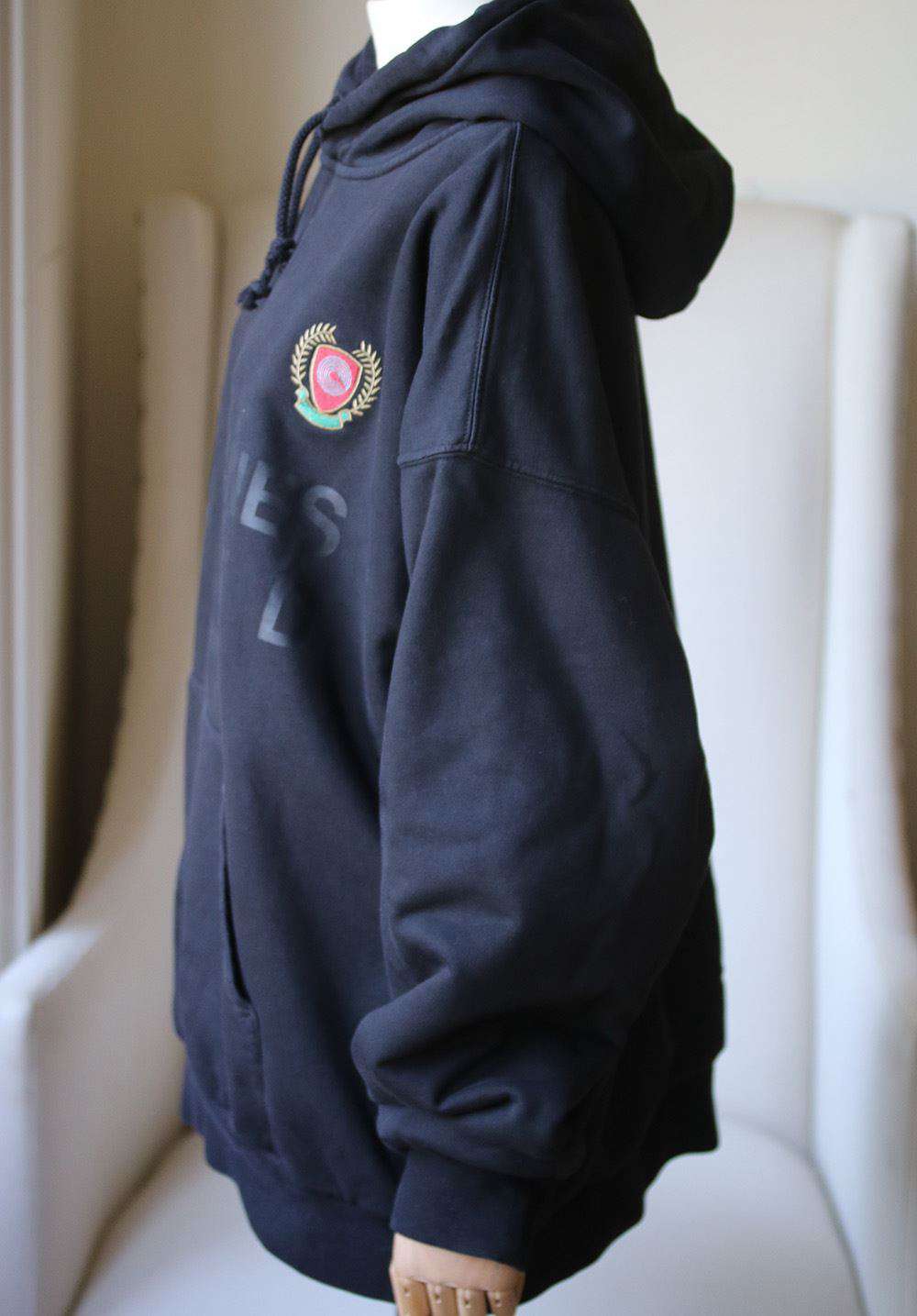 YEEZY SEASON 5 CREST LOGO HOODIE SMALL - Image 3
