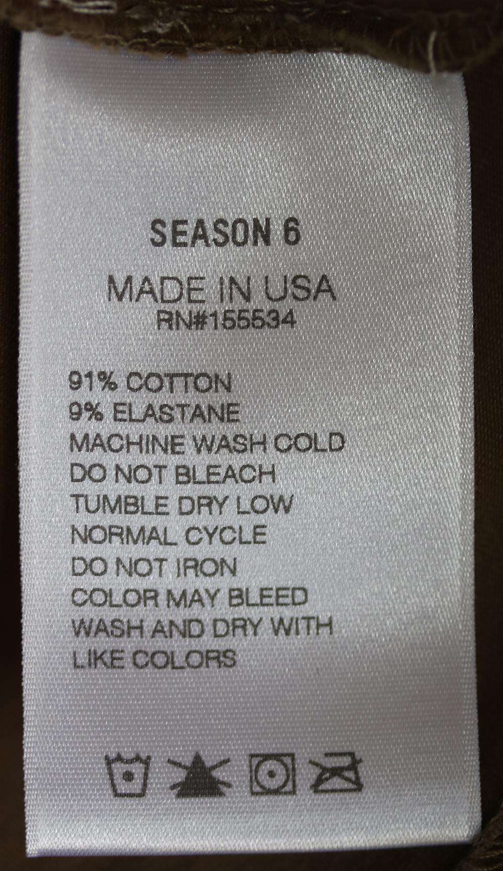 YEEZY SEASON 6 CREWNECK DRESS LARGE - Image 6