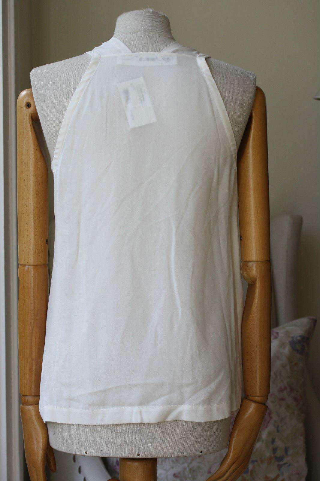 YIGAL AZROUEL GEORGETTE SILK TOP US 2 UK 6 - Image 7