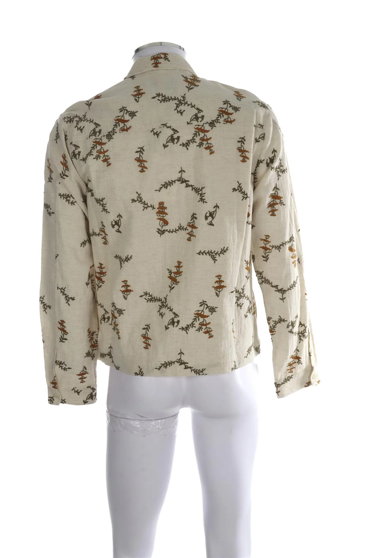 YMC BEIGE MENS COTTON JACKET SMALL - Image 4