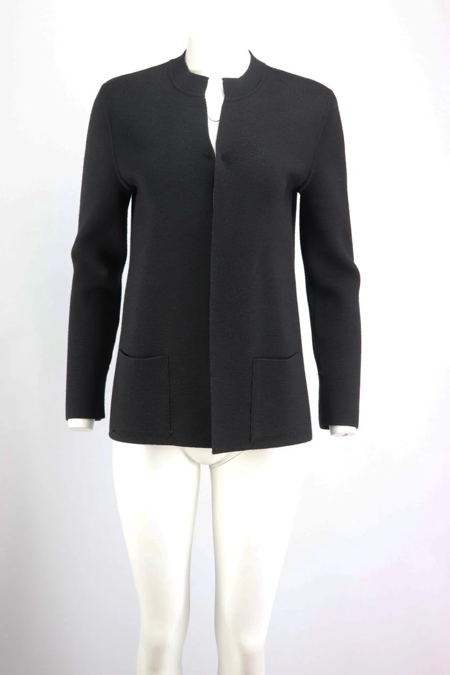 YVES SAINT LAURENT VINTAGE KNITTED CARDIGAN FR 38 UK 10 - Image 2