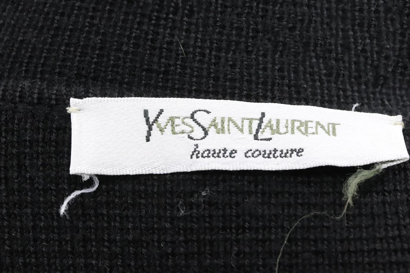 YVES SAINT LAURENT VINTAGE KNITTED CARDIGAN FR 38 UK 10 - Image 6
