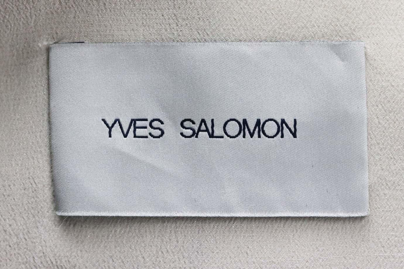 YVES SALOMON HOODED MINK FUR JACKET FR 38 UK 10 - Image 5