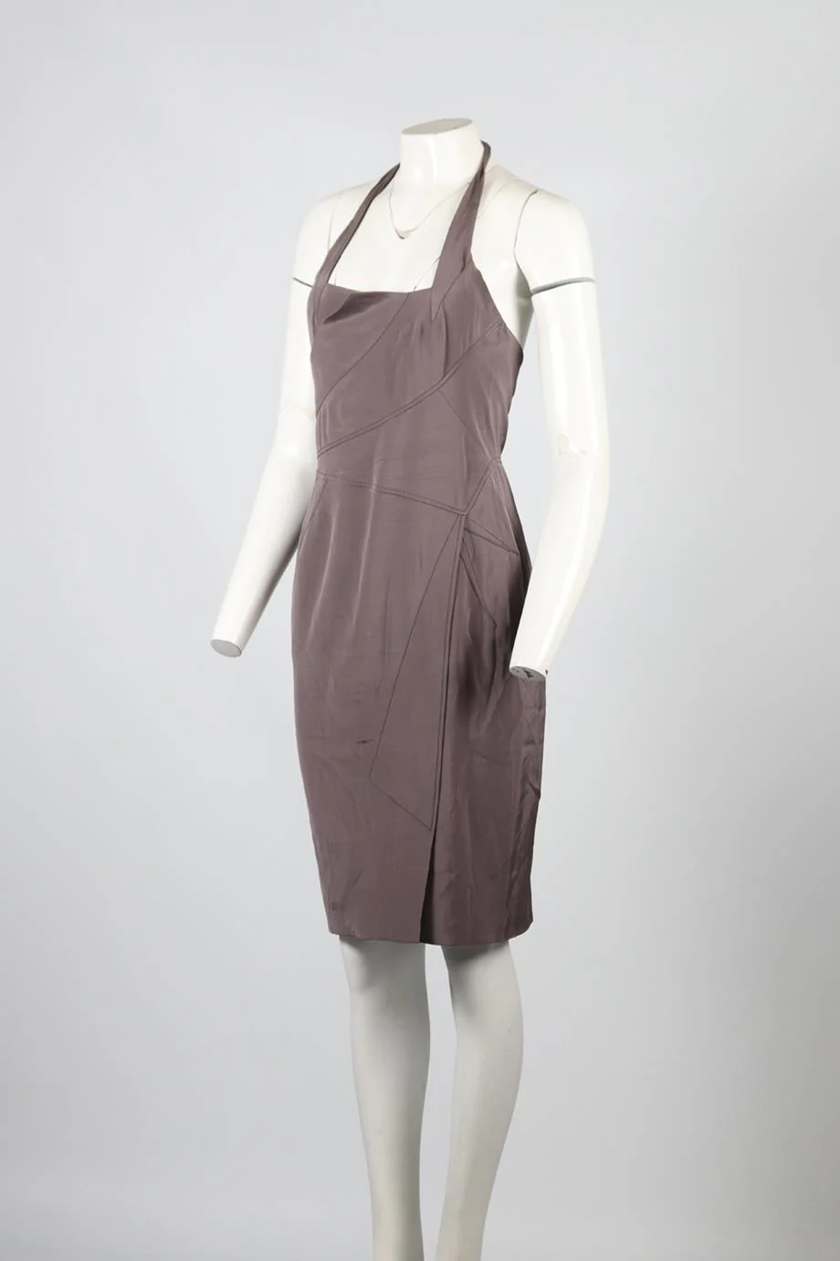 ZAC POSEN SILK BLEND MINI DRESS US 6 UK 10 - Image 3