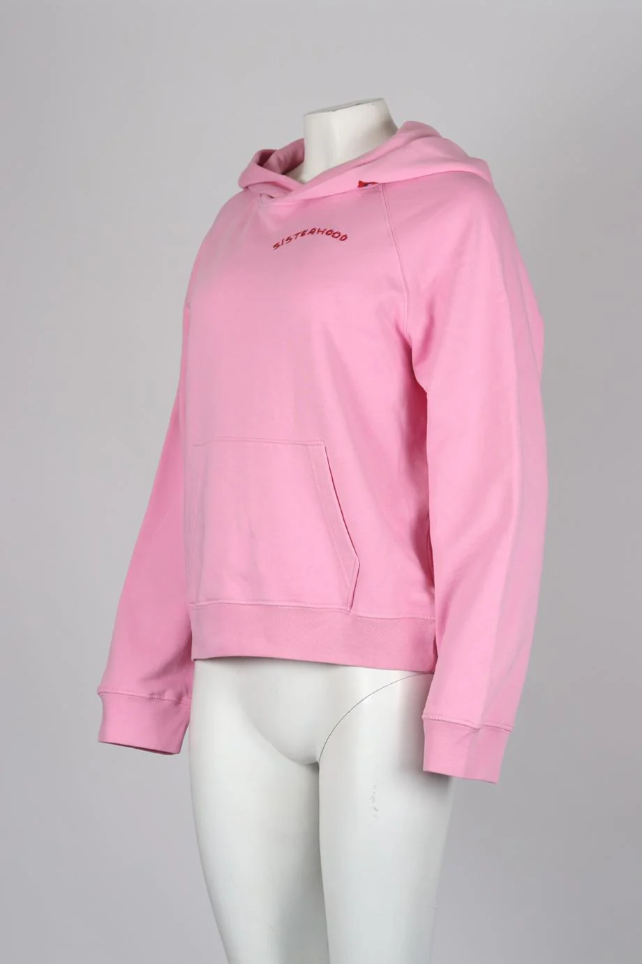 ZADIG AND VOLITARE PRINTED COTTON JERSEY HOODIE MEDIUM - Image 3