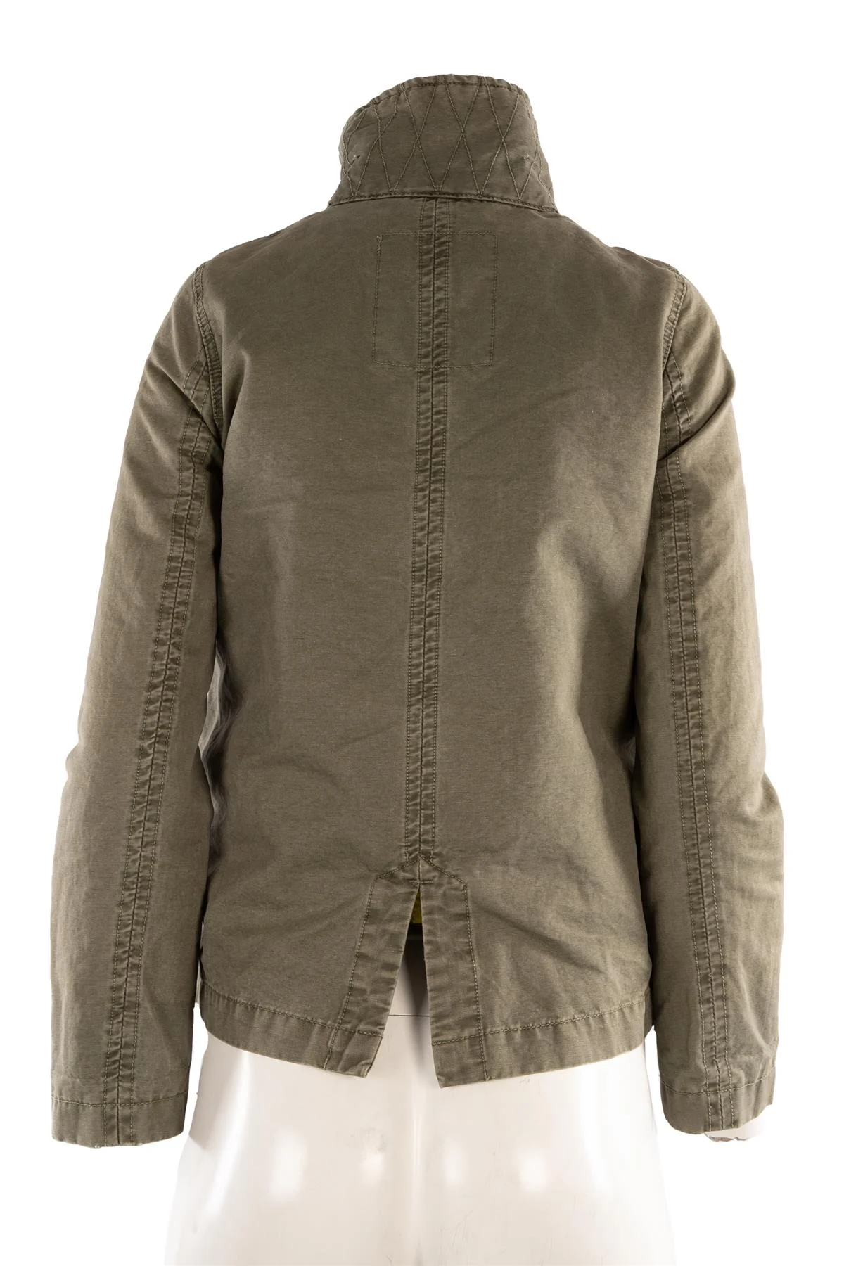 ZADIG & VOLTAIRE GREEN COTTON JACKET SMALL - Image 4