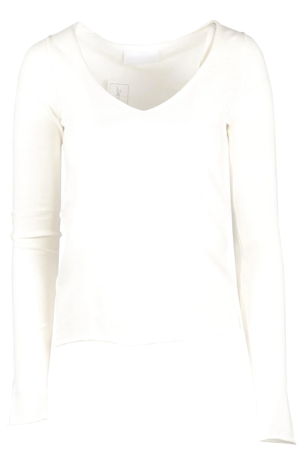 ZADIG & VOLTAIRE WHITE COTTON SWEATER XSMALL