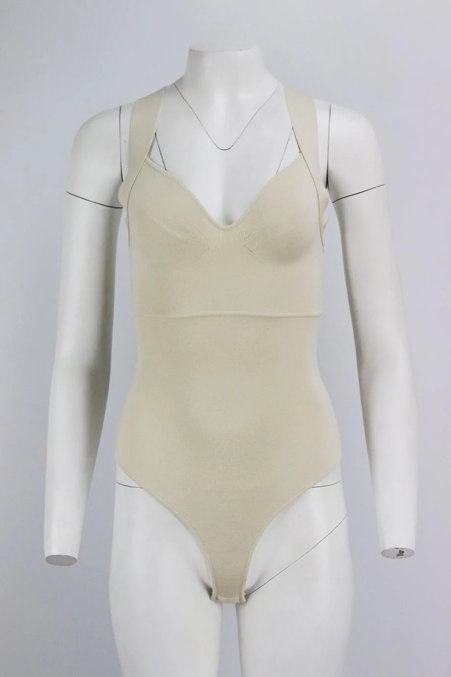 ZEYNEP ARCAY STRETCH KNIT BODYSUIT FR 36 UK 8 - Image 2