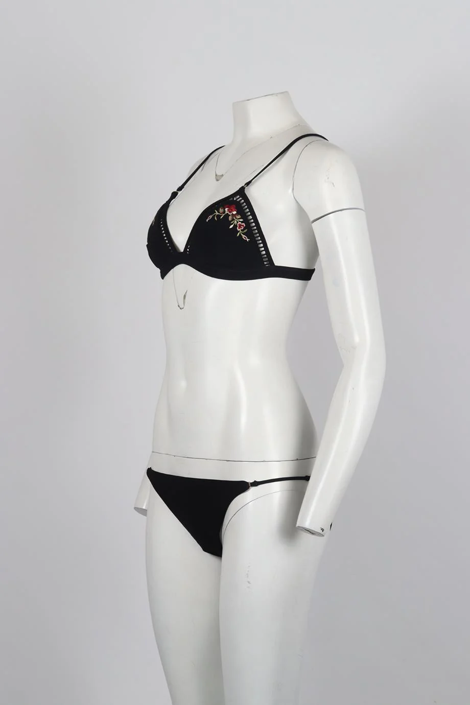 ZIMMERMAN STRETCH TRIANGLE BIKINI UK 10 - Image 3