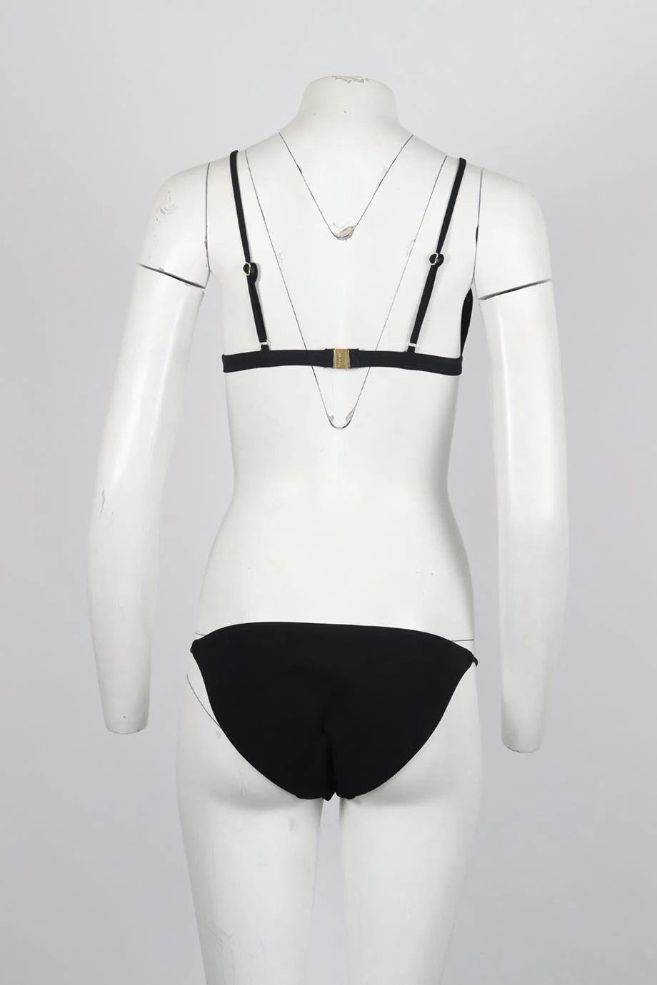 ZIMMERMAN STRETCH TRIANGLE BIKINI UK 10 - Image 4