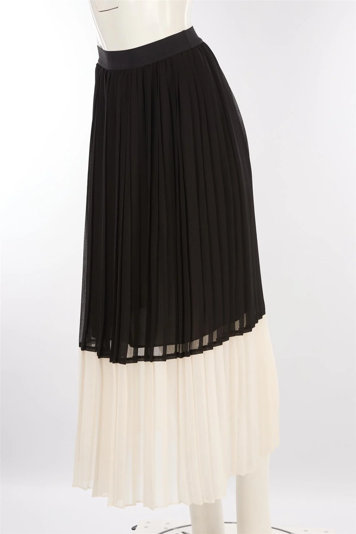 ZIMMERMANN BLACK CREPE MAXI SKIRT UK 8 - Image 3
