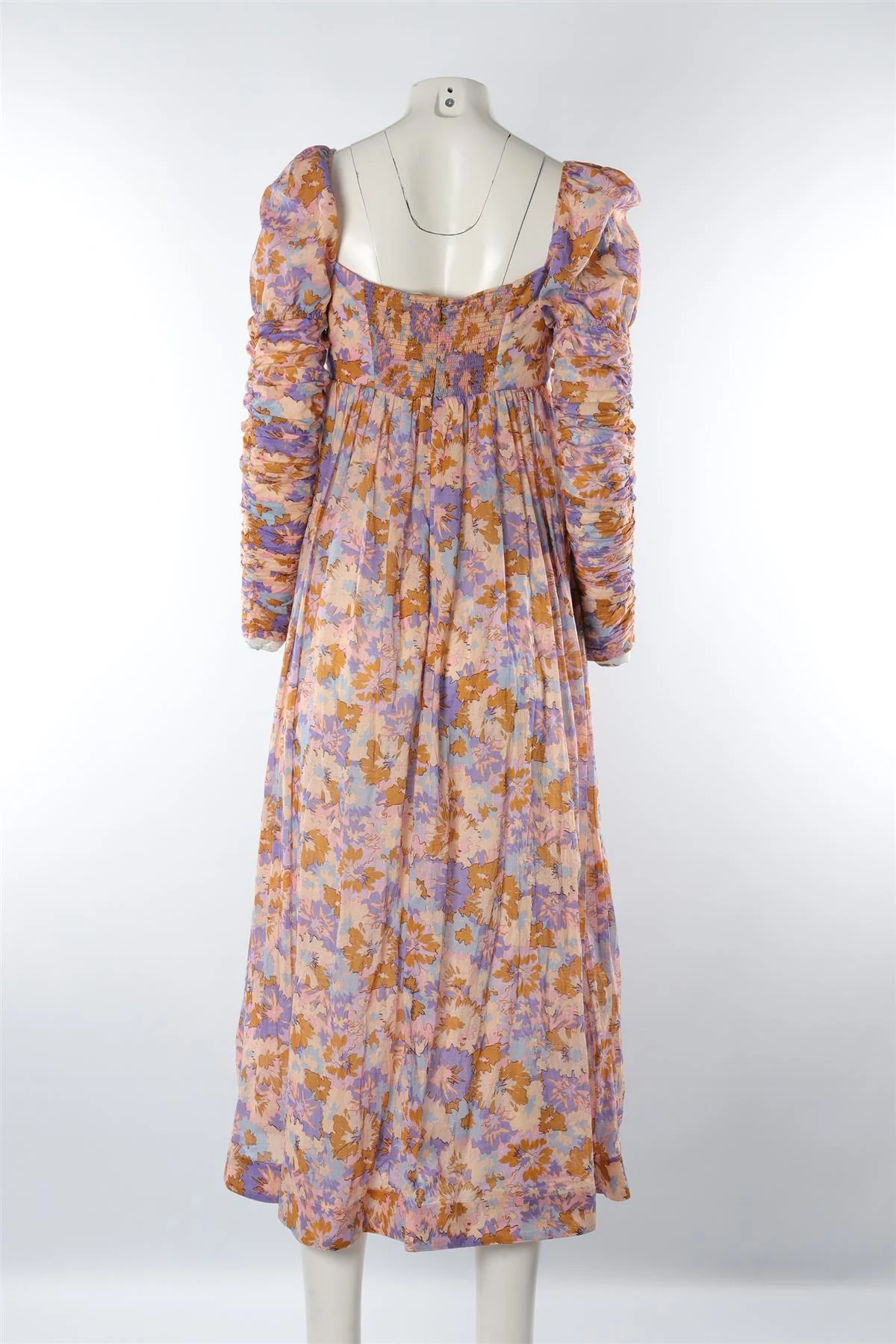 ZIMMERMANN MULTI COTTON MAXI DRESS UK 10 - Image 4